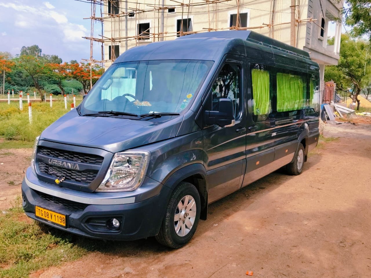 16 Seater Force Urbania Rent in Hyderabad